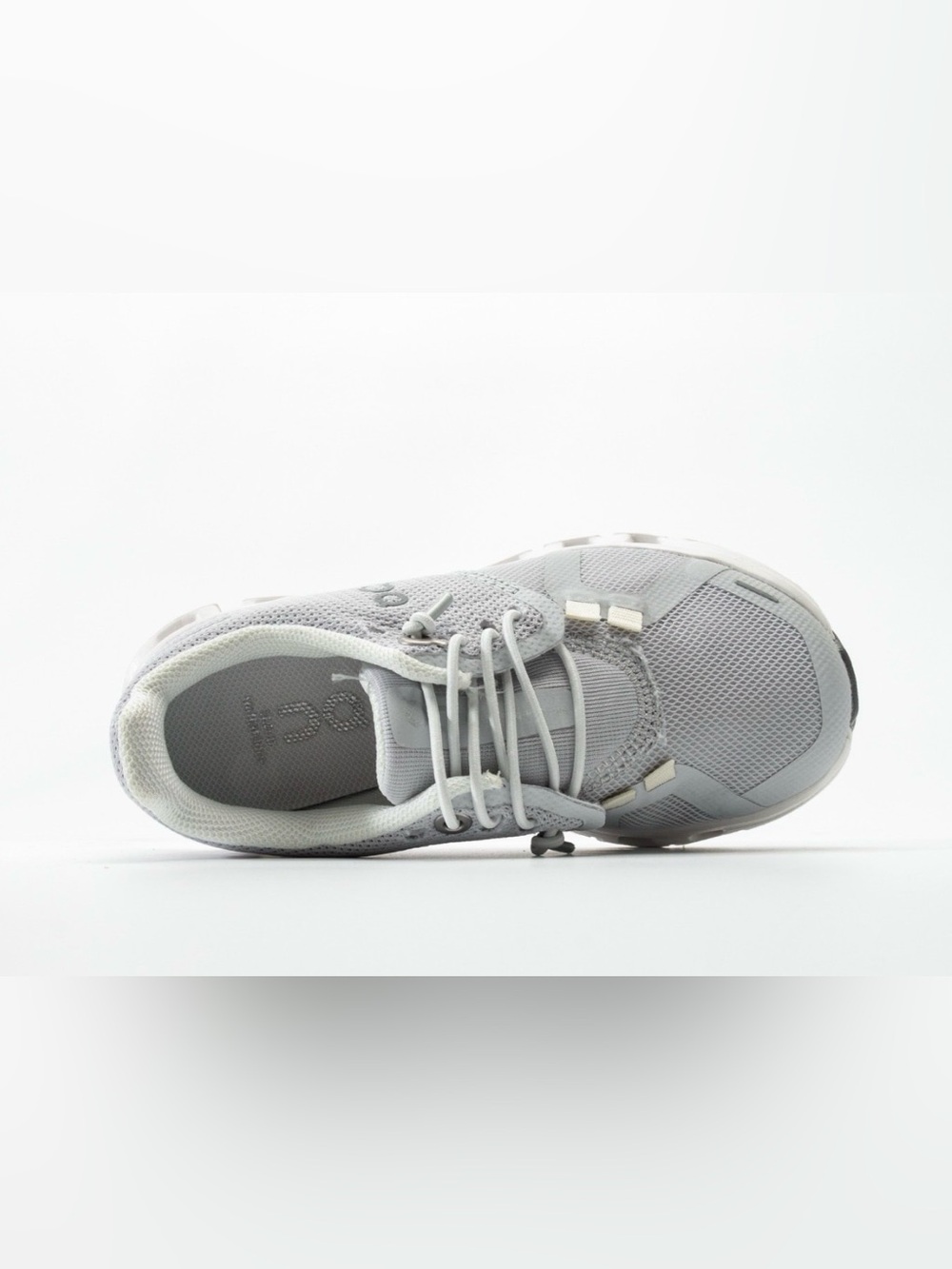 On Running Kids Cloud Sneaker in Light Gray &White (SIZE 12C) - Picture 5 of 6